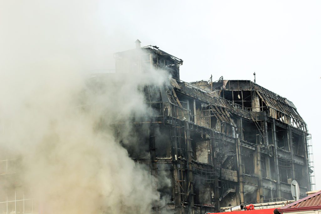 Incendio en Valencia