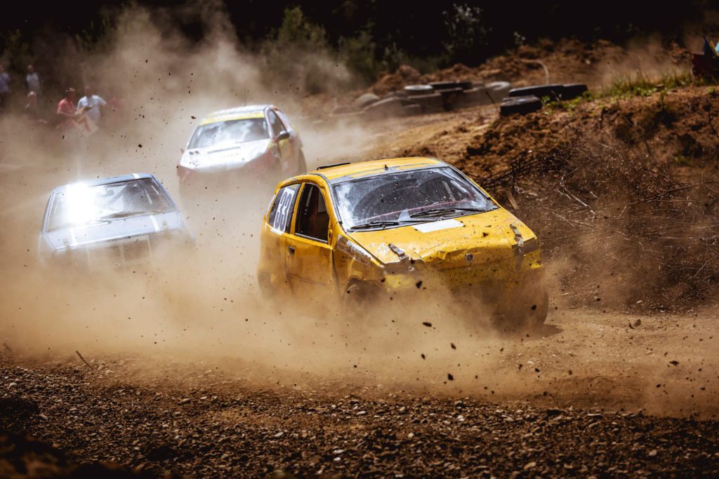 Carrera de coches de Autocross